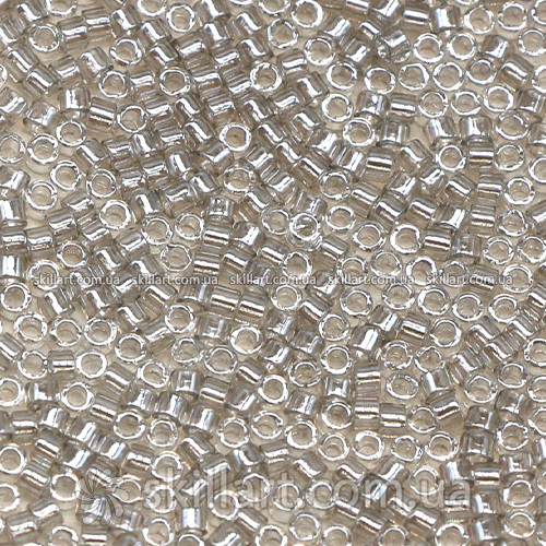 Бисер DB-1231 Miyuki Delica Beads 11/0 (глазированный, серый)